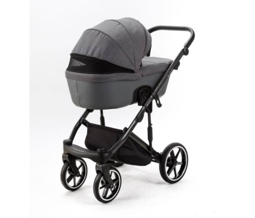 Adamex Lumi Air Lux Wózek Głęboko-Spacerowy PS-108 Stelaż Ciemny Grafit