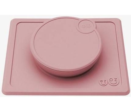 EZPZ Silikonowa Pokrywka Do Miseczki Mini Bowl Pastelowy Róż