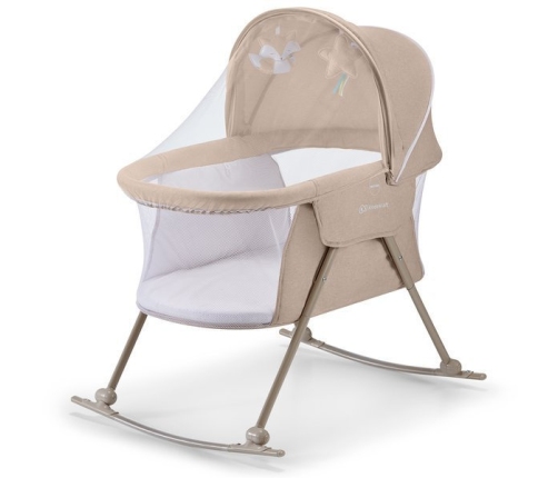 Kinderkraft Lovi Łóżeczko/Kołyska Beige
