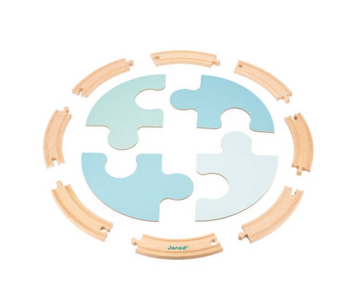 Развивающий пазл-трасса Janod Bolid Sailing Boat Circuit