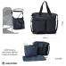 Easywalker Torba Do Wózka z Przewijakiem i Organizerem Uniwersalna Sapphire Blue
