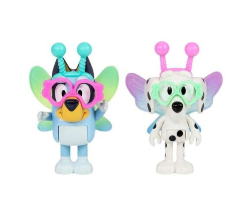 Moose Bluey I Chloe Kosmici Pieski Figurki Akcesoria Ruchome Elementy