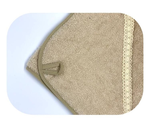 Ega Okrycie Kąpielowe 75/75cm 1518 Beż Koronka