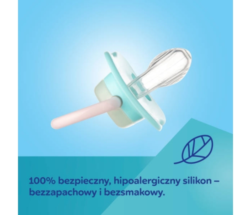 Canpol Babies Smoczek Silikonowy Symetryczny 6-18m Exotic Lama 34/921_lama