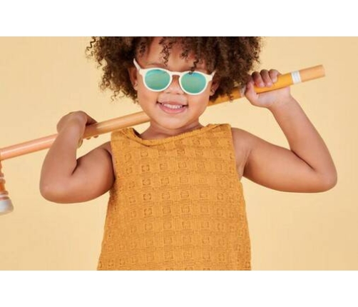 Babiators Keyhole O-KEY014-M Blue Mirrored Lenses Rozmiar 3-5+ Sweet Cream