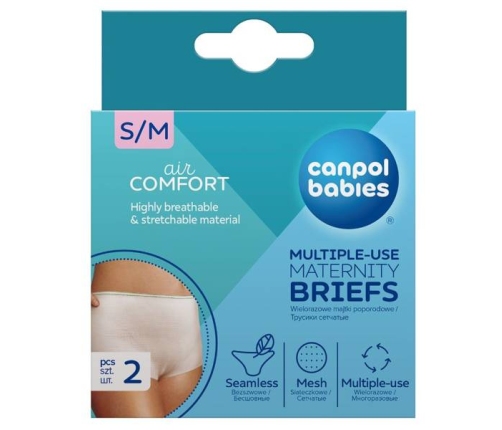Canpol pēcdzemdību apakšbikses atkārtoti lietojamās 2 gab.