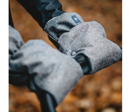 Zaffiro Melange Granate Divdaļīgie ratu cimdi