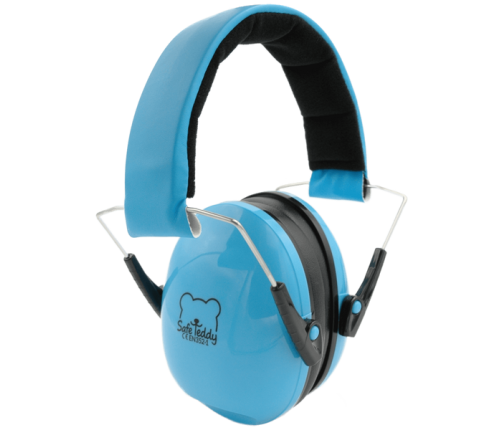 Safe Teddy Słuchawki Ochronne Nauszniki Wygłuszające Dzieci 3lata+ Niebieskie