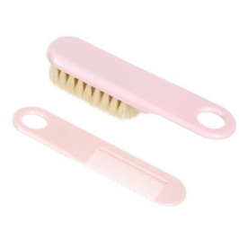 Canpol Babies Szczotka + Grzebień Dla Dzieci 2/424 Pink