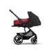 Cybex Balios S Lux Moon Black 2023 + Cybex Aton B2 i-Size + Cybex One base Детская коляска 4 в 1