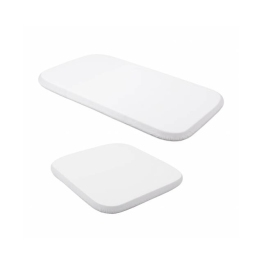 Waldin Zestaw Bawełnianych Prześcieradeł Do Łóżeczek 7w1 Białe