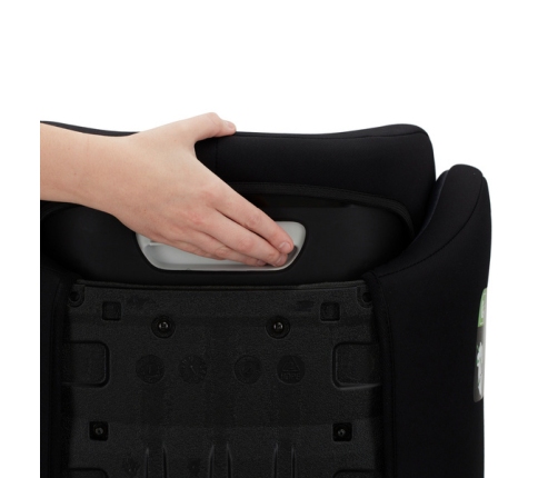 Kinderkraft Junior Fix 2 I-Size Fotelik Samochodowy 15-36kg 100-150cm Graphite Black