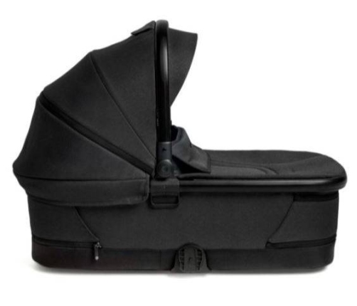 Muuvo Trick Jet Black Bērnu rati 2in1