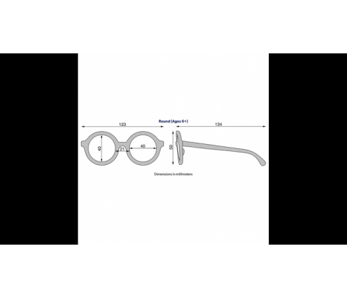 Babiators Round Amber Lenses O-RND007-S Rozmiar 0-2+ Totally Tortoise