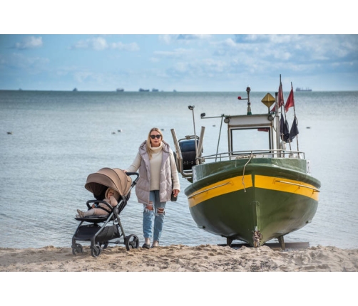 Espiro Wave 2023 Wózek Spacerowy 217 Anthracite Stone