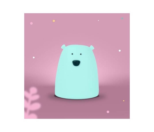 MARY'S Lampka Led Miś Mały Niebieski Rgb+ww /nb