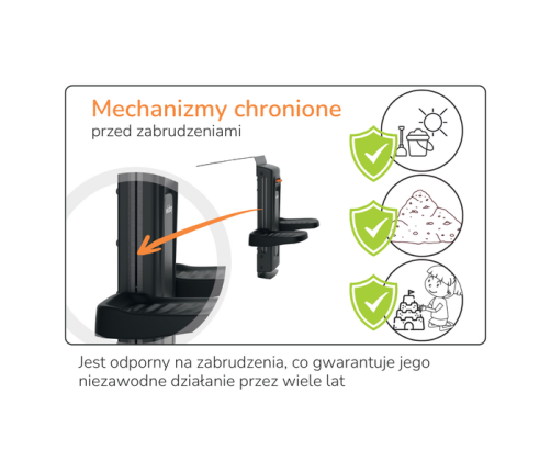 Okiday Stópołapki Podnóżek do Dziecięcych Fotelików Samochodowych Czarny