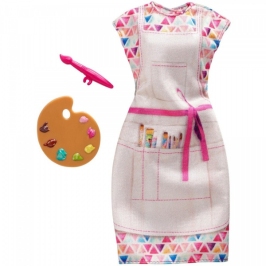 Barbie Ubranko Kariera Malarka Artystka FXH98 Barbie Ubranko Kariera Malarka Artystka FXH98