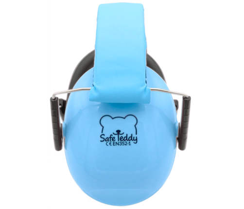 Safe Teddy Słuchawki Ochronne Nauszniki Wygłuszające Dzieci 3lata+ Niebieskie