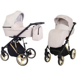 Kunert Molto Premium Beige Bērnu rati 2in1 Kunert Molto Premium Beige Bērnu rati 2in1