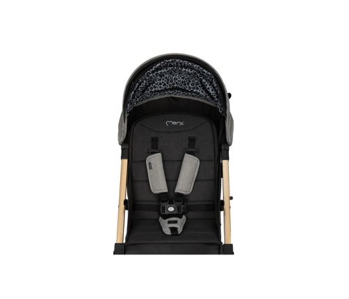 MoMi Estelle Leopard Pastaigu Ratiņi