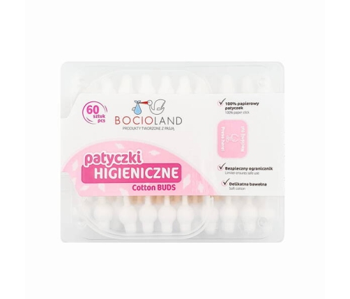 Bocioland Patyczki do Uszu 60 szt