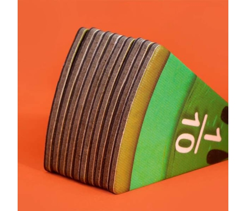 MierEdu Yummy Food ME338 Układanka Matematyczna Do nauki Ułamków