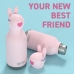 Asobu Bestie Butelka Termiczna Bunny 460 ml