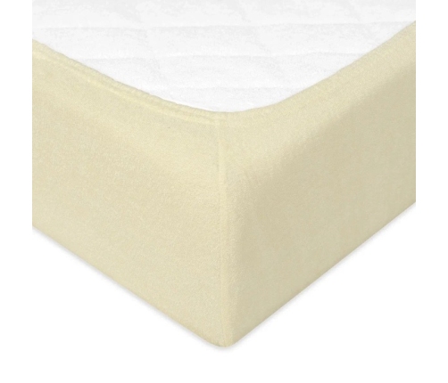 Baby Matex Prześcieradło z Gumką 60x120 Beżowe