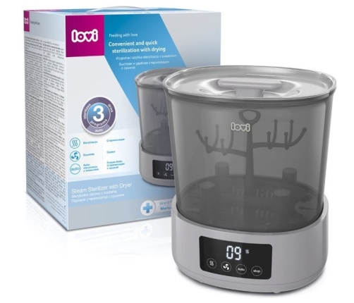 Lovi Elektryczny Sterylizator Parowy z Suszarką 12/209