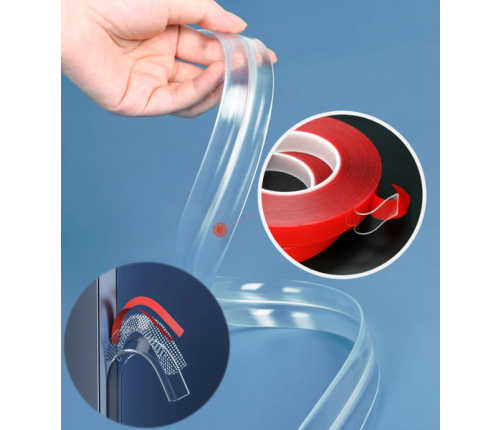 Safe Teddy Przezroczysta Taśma Zabezpieczająca Krawędzie 2m