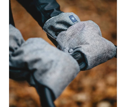 Zaffiro Mufka do Wózka Dwuczęściowa Plusz + Rose