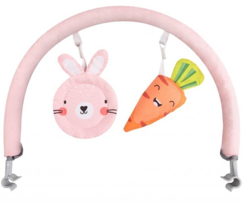 MoMi Glossy Leżaczek Króliczek