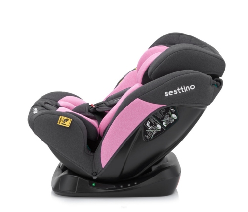 Sesttino SecurePro Fotelik Samochodowy Pink 0-36 kg
