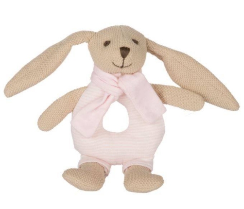 Canpol Babies Miękka Grzechotka Króliczek 80/201 Pink