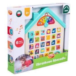 Dumel Obrazkowe Abecadło Nauka Literek Dzwięk 2+ Dumel Obrazkowe Abecadło Nauka Literek Dzwięk 2+