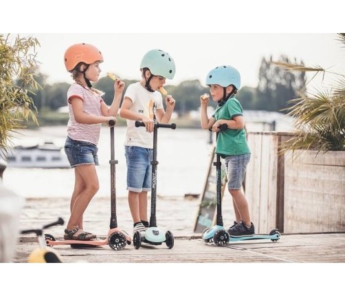 Scootandride Kask Dla Dzieci S-M Kiwi