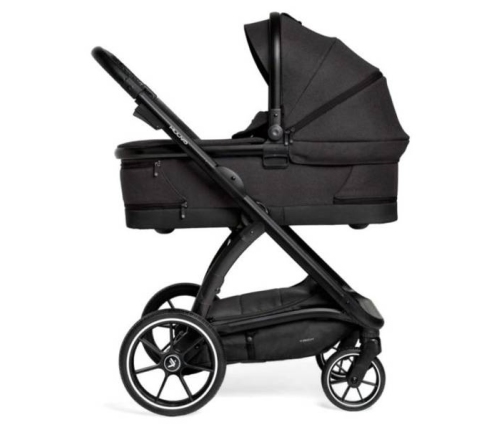 Muuvo Trick Jet Black Bērnu rati 2in1