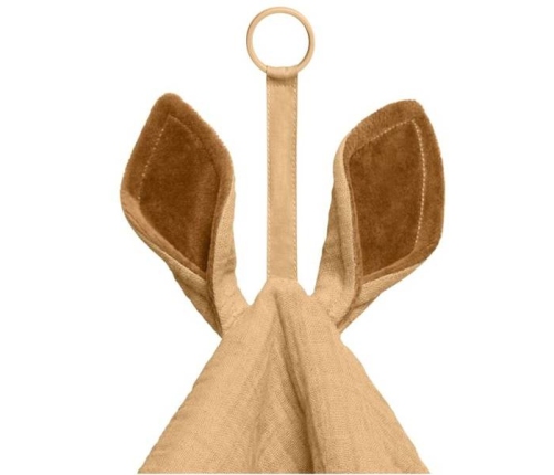 Bibs Cuddle Cloth Kangoroo Pieluszka Przytulanka z Zawieszką Na Smoczek Desert Sand