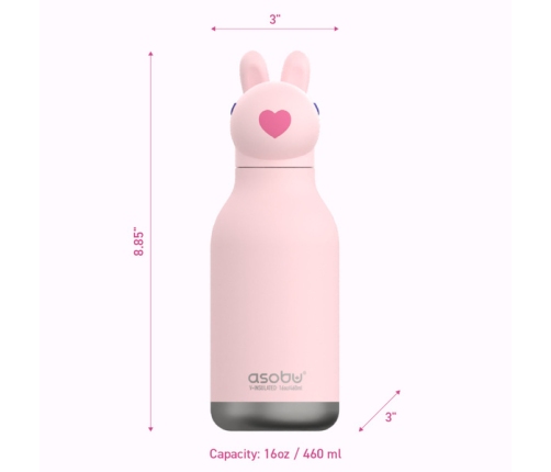 Asobu Bestie Butelka Termiczna Bunny 460 ml