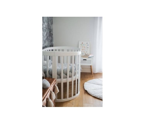 Waldin Warkocz Ochraniacz Do Łóżeczka 02 Kremowy