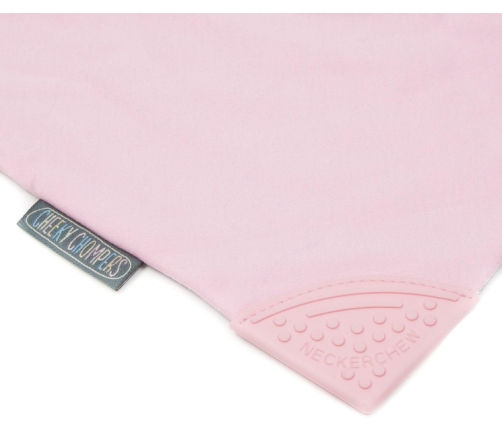 Cheeky Chompers Śliniak Gryzak Różowy