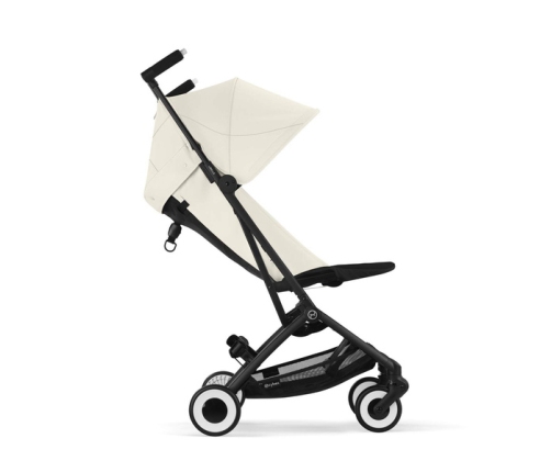 Cybex Libelle 2025 Canvas White Прогулочная коляска + Cybex барьер