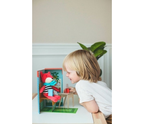 Petit Collage Przytulanka w Pudełku Lisek PTC529