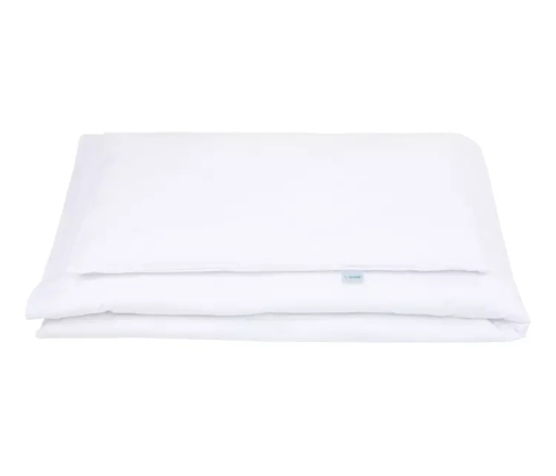 Waldin Wyposażenie do Łóżeczka 7w1 Białe / Szare Gwiazdki