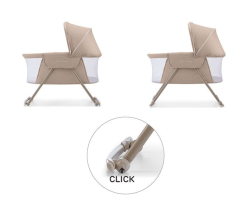 Kinderkraft Lovi Łóżeczko/Kołyska Beige