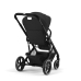 Cybex Balios S Lux Moon Black 2023 + Cybex Aton B2 i-Size + Cybex One base Детская коляска 4 в 1