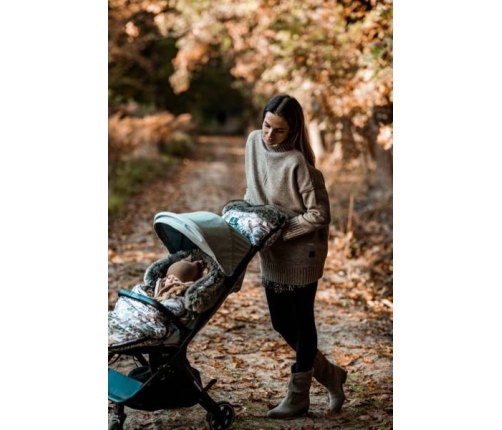 Makaszka Mufka do Wózka Glamour Green