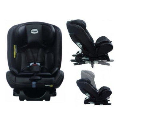 [ OUTLET] Play Scouter Fix Onyx Obrotowy Fotelik Samochodowy 0-36kg RWF