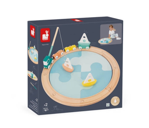 Развивающий пазл-трасса Janod Bolid Sailing Boat Circuit